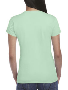 T-shirt publicitaire femme petites manches | Longueuil Mint Green