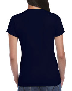 T-shirt publicitaire femme petites manches | Longueuil Navy