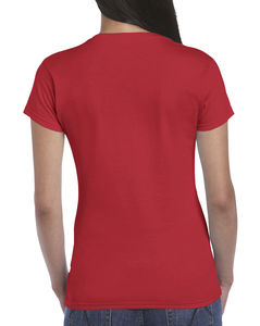T-shirt publicitaire femme petites manches | Longueuil Red