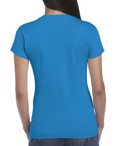 T-shirt publicitaire femme petites manches | Longueuil Sapphire
