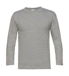 T-shirt personnalisé manches longues | Exact 190 LSL Sport Grey