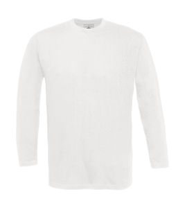T-shirt personnalisé manches longues | Exact 190 LSL White