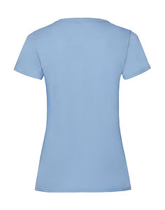 T-shirt femme publicitaire | Ladies Valueweight T Sky Blue