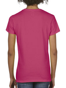 T-shirt femme col v premium publicitaire | Magog Heliconia