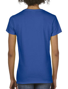 T-shirt femme col v premium publicitaire | Magog Royal