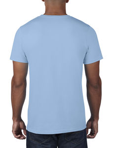 T-shirt publicitaire homme manches courtes | Adult Fashion Basic Light Blue