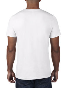 T-shirt publicitaire homme manches courtes | Adult Fashion Basic White