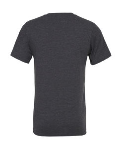 T-shirt homme col v publicitaire | Acrux Dark Grey Heather