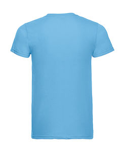 T-shirt personnalisé homme manches courtes cintré | Dezhou Turquoise