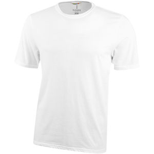 T-shirt publicitaire manches courtes pour hommes Sarek Blanc