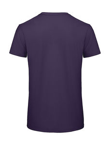 T-shirt organic col rond homme publicitaire | Inspire T men Urban Purple