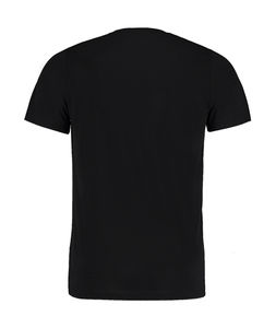 T-shirt publicitaire homme manches courtes cintré | Buckland Black
