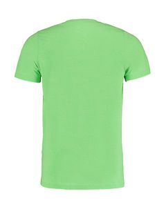 T-shirt publicitaire homme manches courtes cintré | Buckland Lime Marl