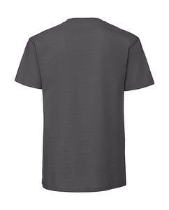 T-shirt publicitaire homme manches courtes | Ringspun Premium T Light Graphite