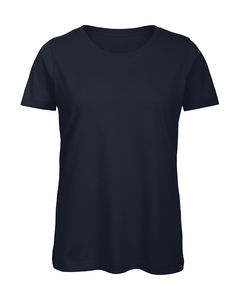 T-shirt organic col rond femme publicitaire | Inspire T women Navy