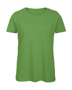 T-shirt organic col rond femme publicitaire | Inspire T women Real Green