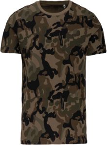 Tee-shirt homme publicitaire | Chafulumisa Camouflage olvie