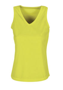 Débardeur Sport Personnalisé - Firstop Women Fluorescent Yellow