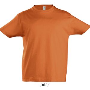Tee-shirt personnalisé enfant col rond | Imperial Kids Orange