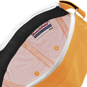 Casquette personnalisée unisexe avec détails réfléchissants | Maamo Fluorescent Orange