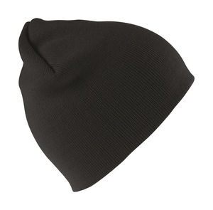 Bonnet tricoté publicitaire | Fashion Black
