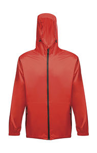 Veste publicitaire homme manches longues avec capuche | Pro Pack Jacket Classic Red
