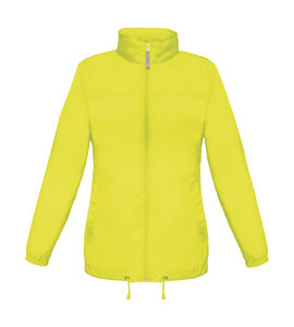 Coupe-vent femme sirocco publicitaire | Sirocco women Windbreaker Ultra Yellow