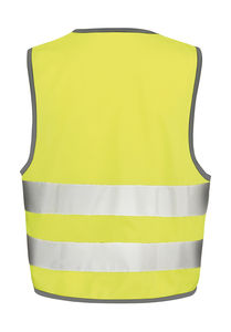 Gilet de sécurité high viz motorist personnalisé | Core Motorist Safety Vest Fluorescent Yellow