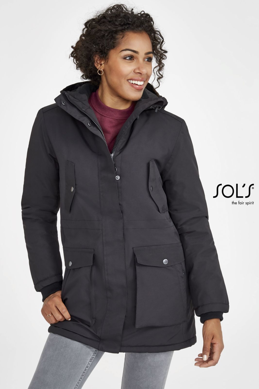 Parka Personnalisée Chaude Et Imperméable Femme | Ross Women | Vestes  personnalisées | KelCom