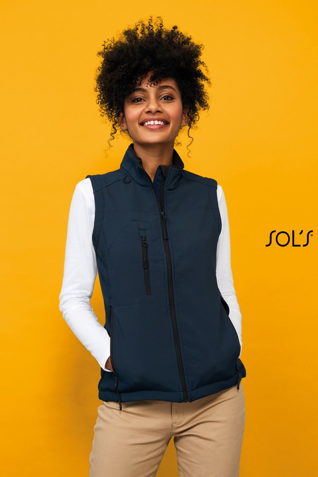 gilet sans manche publicitaire