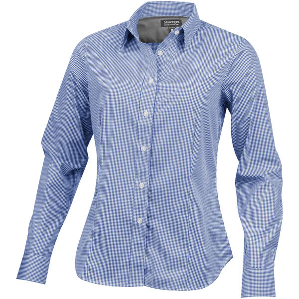 Chemise publicitaire manches longues femme Net Bleu