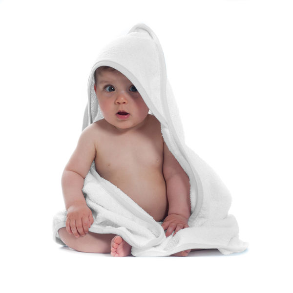 accessoires textiles pub BABIES HOODED TOWEL TC036