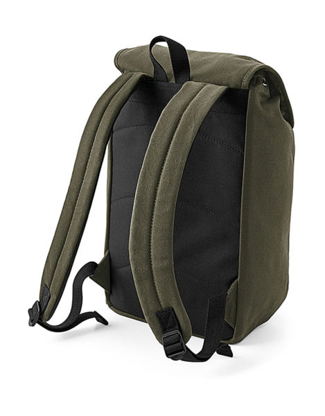Sac à dos vintage personnalisé | Backpack  Military Green