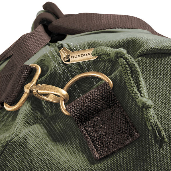 Sac de voyage vintage en toile publicitaire | Canvas Holdall Vintage Military Green