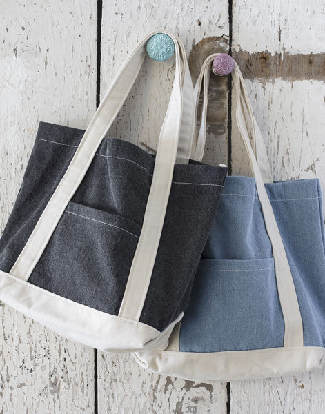 Bagagerie publicitaire | Canvas Denim Shopper