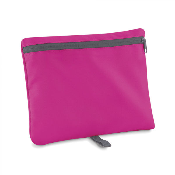 Sac fourre tout pliable personnalisé | Packaway Barrel Bag Fuchsia