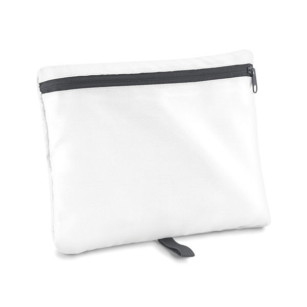 Sac fourre tout pliable personnalisé | Packaway Barrel Bag White