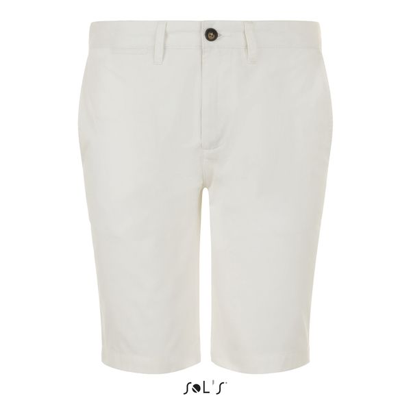 Bermuda publicitaire chino homme | Jasper Blanc