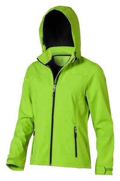 Veste publicitaire softshell femme Langley Vert pomme