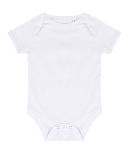 Body enfant publicitaire | Short sleeved bodysuit White