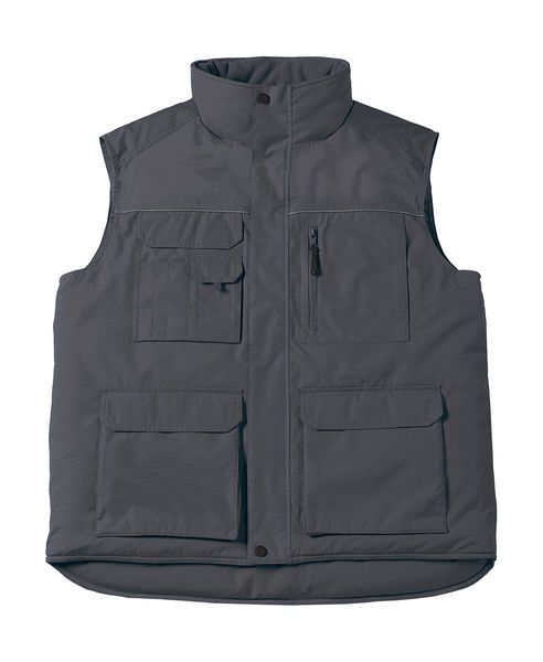 Bodywarmer expert pro publicitaire | Expert Pro Workwear Bodywarmer Dark Grey