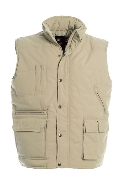 Bodywarmer publicitaire sans manches | Bodywarmer Explorer Beige