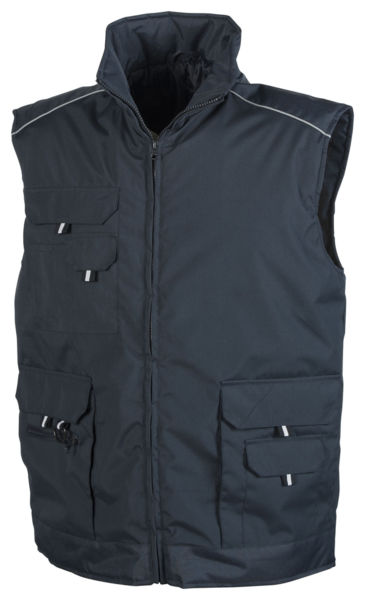 Bodywarmer de travail Pen Duick publicitaire | Crafty Navy