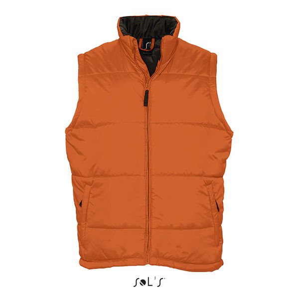 Bodywarmer publicitaire matelassé | Warm Orange