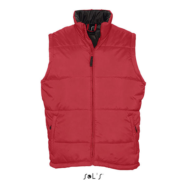 Bodywarmer publicitaire matelassé | Warm Rouge