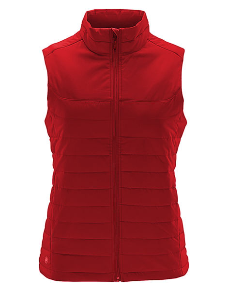 Bodywarmer publicitaire femme sans manches | Women`s Nautilus Bright red