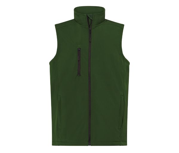 Bodywarmer personnalisé | Moeraki Bottle Green