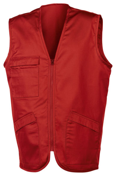 Bodywarmer Publicitaire - Crew Red