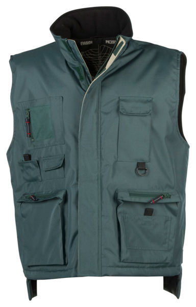 Bodywarmer Publicitaire - Évasion Forest Green