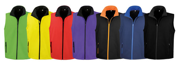 Veste softshell sport femme James et Nicholson JN1126 marquage 1 couleur